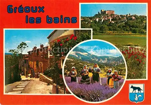 AK / Ansichtskarte Greoux les Bains Station thermale elimatique et touristique de la vallee du Verdon Greoux les Bains