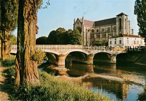 AK / Ansichtskarte Bar_le_Duc_Lothringen Le pont et leglise Saint Jean Bar_le_Duc_Lothringen