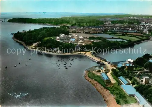 AK / Ansichtskarte Le_Relecq Kerhuon Ecluse et de Stear Vue aerienne Le_Relecq Kerhuon