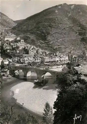 AK / Ansichtskarte Sainte Enimie Vue generale Sainte Enimie