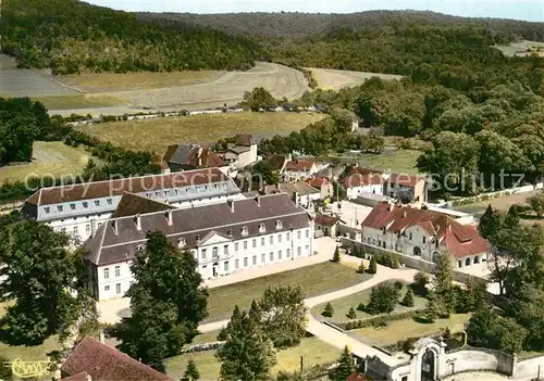 AK / Ansichtskarte Auberive_Langres Ancienne Abbaye Colonie de Vacances Vue aerienne Auberive_Langres