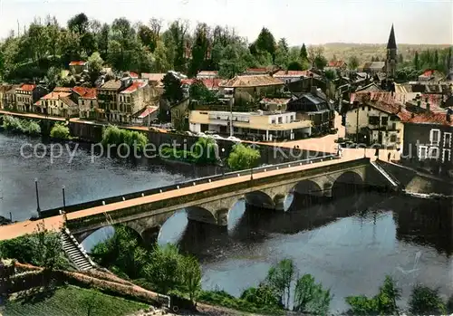 AK / Ansichtskarte Mussidan Le Pont Vue aerienne Mussidan