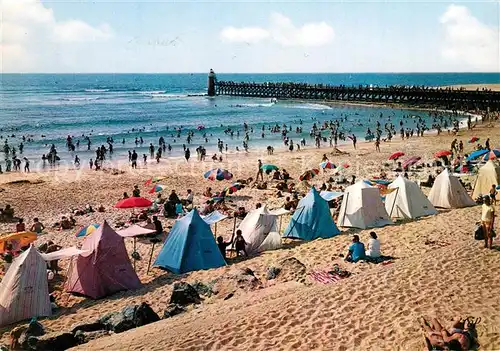 AK / Ansichtskarte Capbreton La Plage et l Estacade 