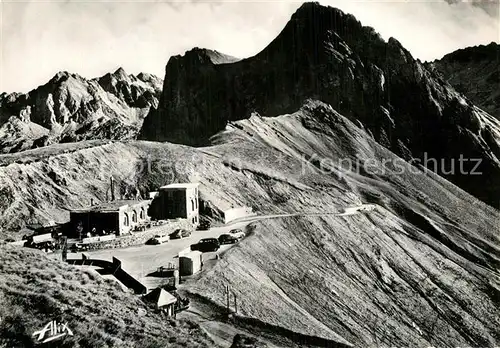 AK / Ansichtskarte Col_du_Tourmalet vu de la Route du Pic du Midi de Bigorre Au fond le Pic d Espade Col_du_Tourmalet