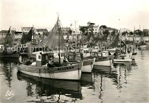 AK / Ansichtskarte Ile_d_Oleron La Cotiniere Bateaux de Peche Ile_d_Oleron