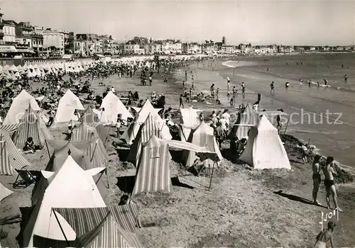 AK / Ansichtskarte Les_Sables d_Olonne Vue generale de la plage Les_Sables d_Olonne