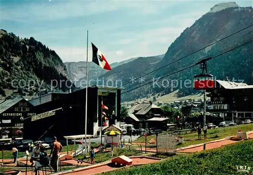 AK / Ansichtskarte Morzine Le Teleferique du Plenay Valles des Ardoisieres Plateau dAvorias et Pointe de Ressachaux Morzine
