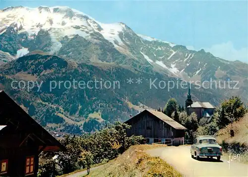 AK / Ansichtskarte Mont_Blanc Les Contamines et les domes de Miage Mont_Blanc