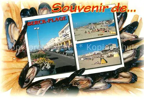 AK / Ansichtskarte Berck Pas de Calais La Plage La Promenade Berck