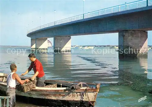 AK / Ansichtskarte Saint_Pierre_d_Oleron Viaduc de liaison Oleron Continent Saint_Pierre_d_Oleron