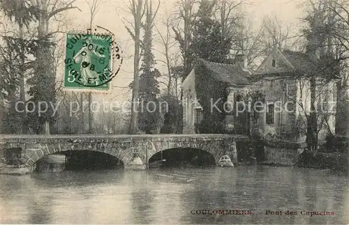 AK / Ansichtskarte Coulommiers Pont des Capucins Coulommiers