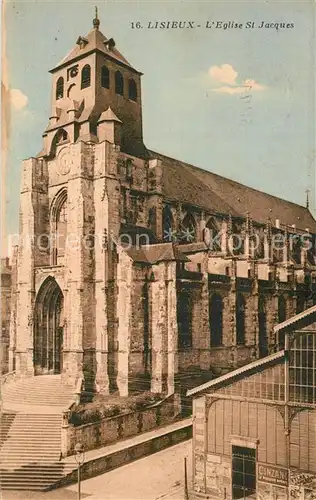 AK / Ansichtskarte Lisieux Eglise Saint Jacques Lisieux