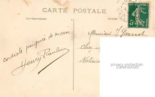 AK / Ansichtskarte Vire_Calvados Place du Chateau Ruines Vire Calvados