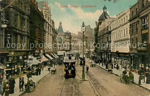 AK / Ansichtskarte Liverpool Lord Street Liverpool