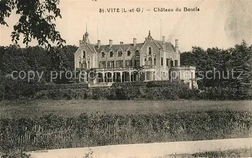 AK / Ansichtskarte Saint Vite Chateau du Boscla Saint Vite