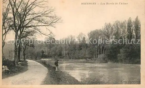AK / Ansichtskarte Soissons_Aisne Les bords de l Aisne Soissons Aisne