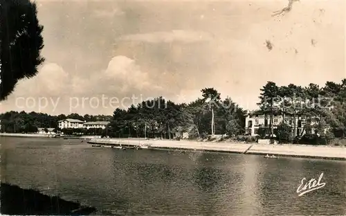 AK / Ansichtskarte Hossegor_Soorts_Landes Lac Hotel de la Pergola Hotel du Parc Hossegor_Soorts_Landes