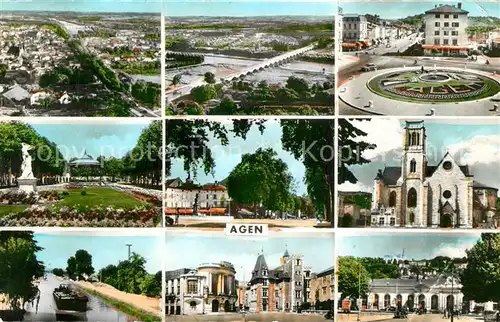 AK / Ansichtskarte Agen_Lot_et_Garonne Divers aspects Agen_Lot_et_Garonne