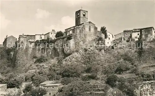 AK / Ansichtskarte Chilhac Vue generale Bourg Eglise Chilhac