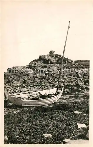 AK / Ansichtskarte Trevou Treguignec Trestel Plage La Roche Branlante Trevou Treguignec