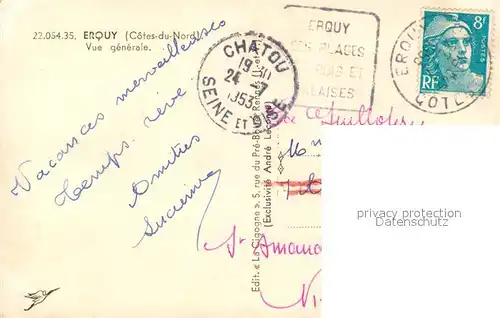 AK / Ansichtskarte Erquy Vue generale Erquy