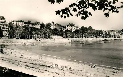 AK / Ansichtskarte Dinard_Ille_et_Vilaine_Bretagne Plage du Prieure et la piscine Dinard_Ille