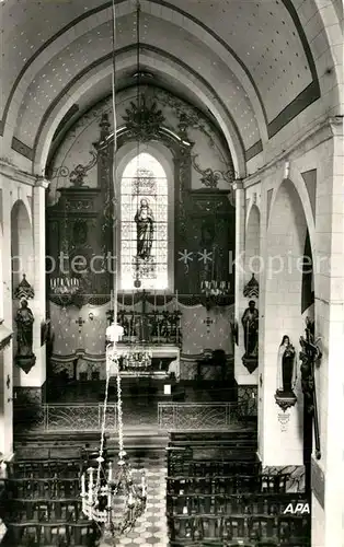 AK / Ansichtskarte Genolhac Interieur de l eglise Genolhac