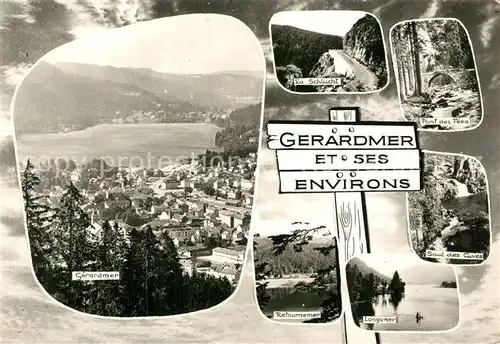 AK / Ansichtskarte Gerardmer_Vosges et ses environs Gerardmer Vosges