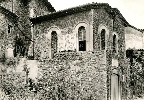 AK / Ansichtskarte Le_Mas_Soubeyran Musee du Desert Facade exterieure vers l entree Le_Mas_Soubeyran