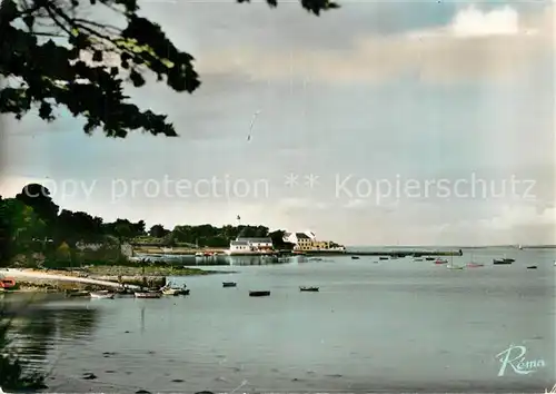 AK / Ansichtskarte Presqu_Ile_de_Rhuys Entree du port a Port Savalo Presqu_Ile_de_Rhuys