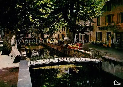 AK / Ansichtskarte Goudargues Le Canal et entrepont Goudargues