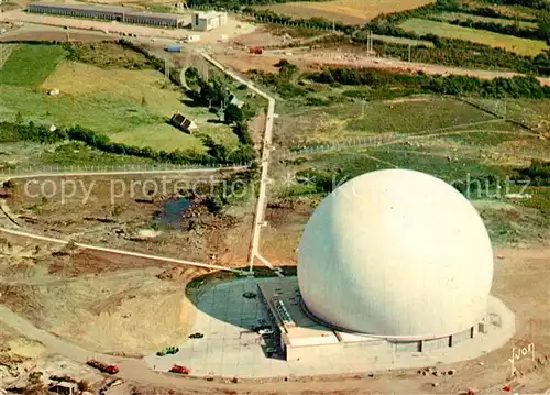 AK / Ansichtskarte Pleumeur Bodou Le Radome vue aerienne Pleumeur Bodou