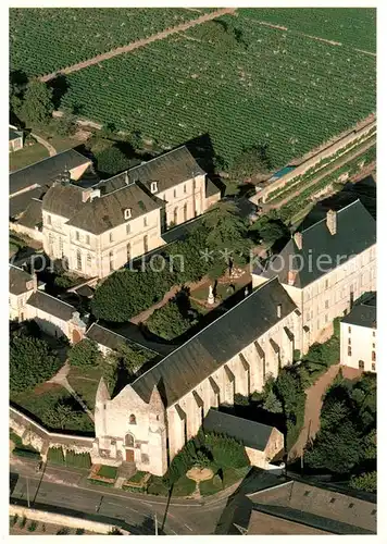 AK / Ansichtskarte Bourgueil Ancienne Abbaye benedictine vue aerienne Bourgueil