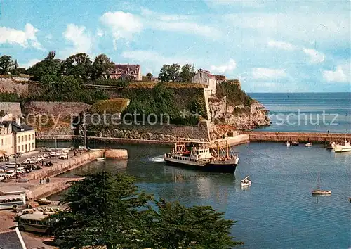 AK / Ansichtskarte Belle Ile en Mer Le port et la Citadelle Vauban Belle Ile en Mer