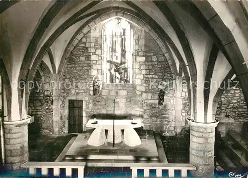 AK / Ansichtskarte Treignac Interieur de l Eglise Saint Martin Treignac