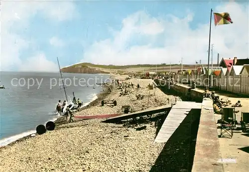 AK / Ansichtskarte Quiberville La plage Quiberville