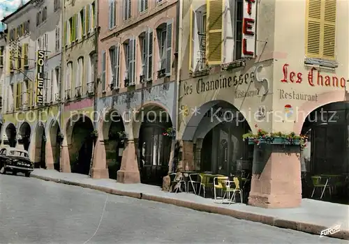 AK / Ansichtskarte Remiremont_Vosges Grande Rue Grandes Arcades Remiremont Vosges
