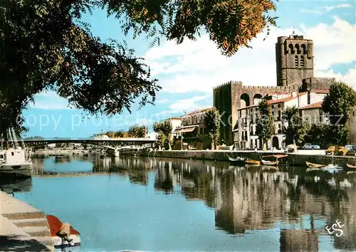 AK / Ansichtskarte Agde Bords de la riviere l Herault Agde