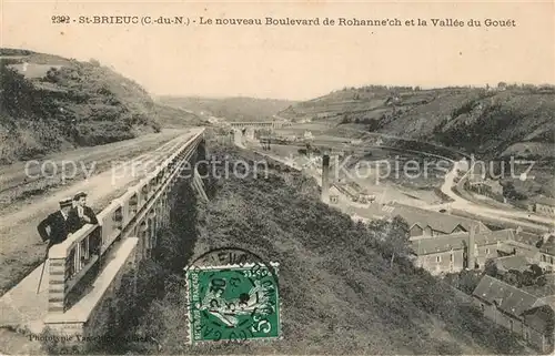 AK / Ansichtskarte Saint Brieuc_Cotes d_Armor Le nouveau Boulevard de Rohannech et la Vallee du Gouet Saint Brieuc_Cotes d