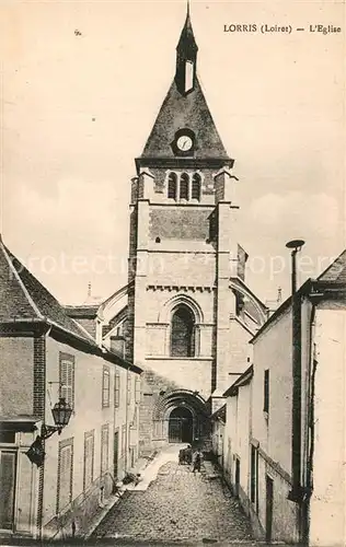 AK / Ansichtskarte Lorris Eglise Lorris