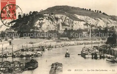 AK / Ansichtskarte Rouen La Cote Ste Catherine Rouen