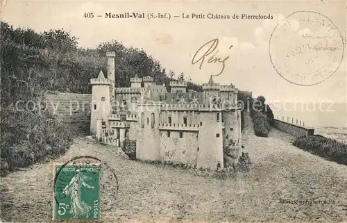 AK / Ansichtskarte Mesnil_Manche_Le Le Petit Chateau de Pierrefonds Mesnil_Manche_Le