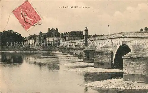 AK / Ansichtskarte La_Charite sur Loire Le Pont La_Charite sur Loire