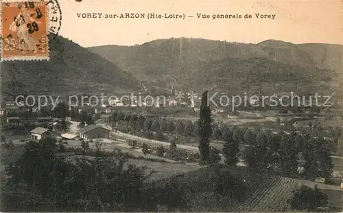 AK / Ansichtskarte Vorey Vue generale de Vorey Vorey