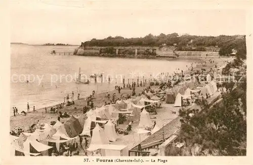 AK / Ansichtskarte Fouras_Charente Maritime La Plage Fouras Charente Maritime