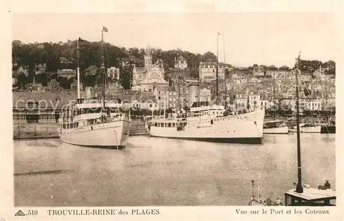 AK / Ansichtskarte Trouville Deauville Reine des Plages Trouville Deauville