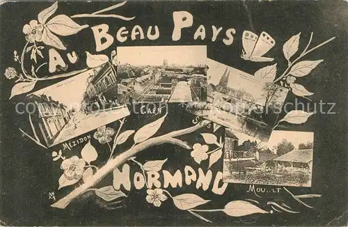 AK / Ansichtskarte Normandie_Region Mezidon Caen Sees Mourlt Normandie Region