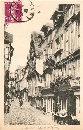AK / Ansichtskarte Lisieux Rue au Fevres Lisieux