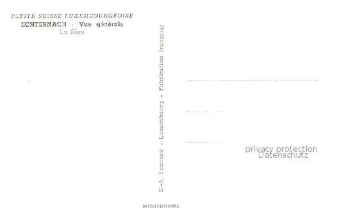 AK / Ansichtskarte Echternach La Sure Echternach