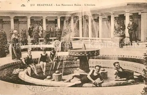 AK / Ansichtskarte Deauville Les Nouveaux Bains L Atrium Deauville
